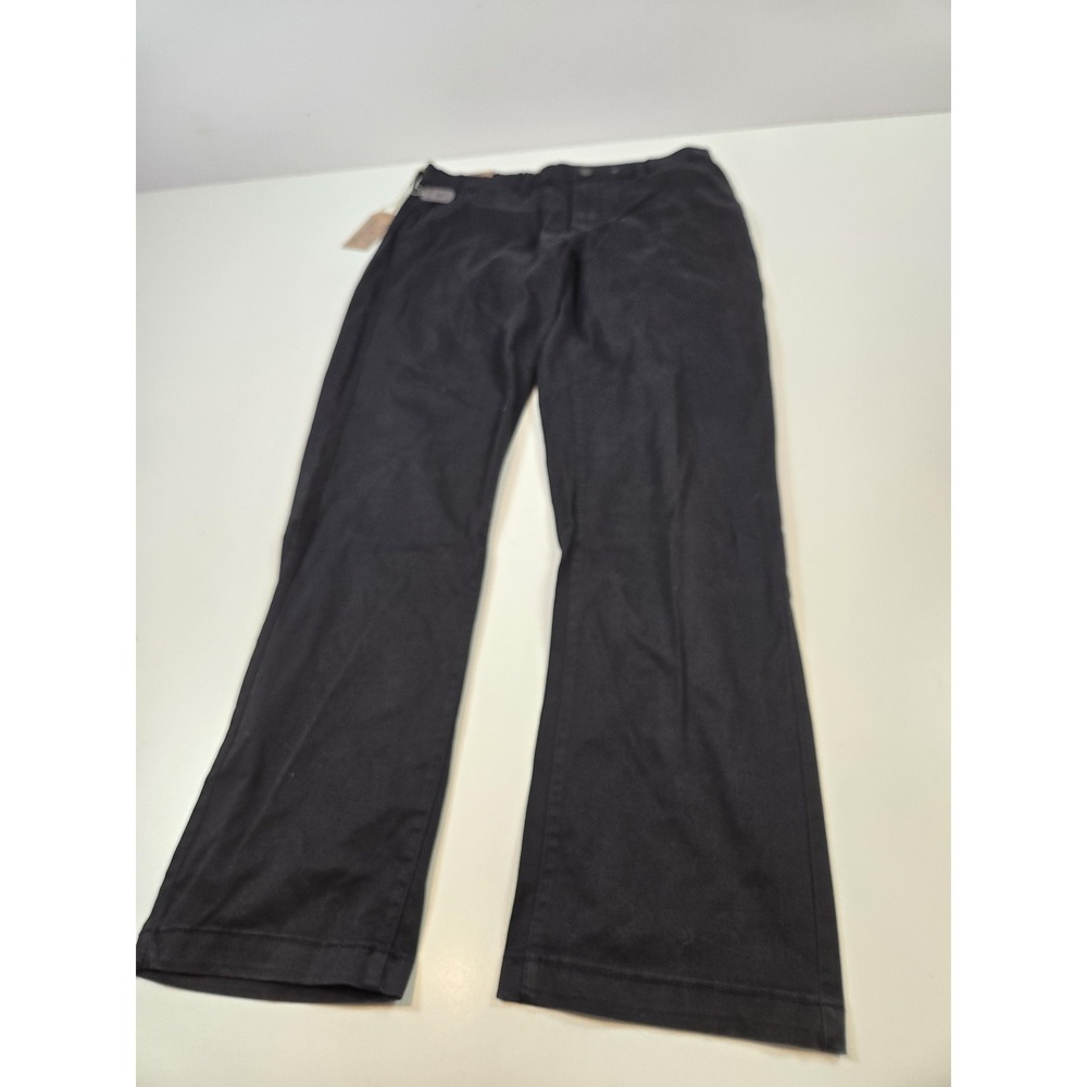 Devil-Dog Pants Mens 34x32 Black Chino Regular Waist Classic Taper Dungarees